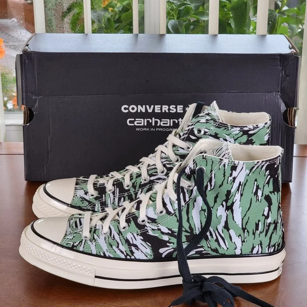 Converse x Carhartt WIP Chuck 70 Hi "Hinterland" 171237C Size Men's 9.5 NWB - Picture 5 of 14